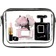 Shein Hair Accessory PVC Toiletry Bags,PVC Travel Organizer Pouch With Zipper Closure - Lightweight Fade-Resistant Makeup & Toiletry Bag For Women & Girls, TSA-Approved Portable Cosmetic Case, Easy Wipe-Clean Design, Techsavvy Organizer | Modern Aesthetic | Faderesistant Materialtravel Essentials Vacation Summer Holiday Back To School School Stuff Bag For School Wash Bag Travel Waterproof Toiletry Bag